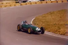 Graham Hill driving a Lotus Climax 16, Dutch Grand Prix, Zandvoort, Holland, 1959