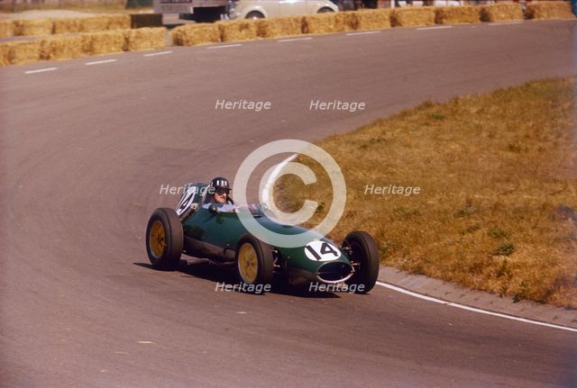 Graham Hill driving a Lotus Climax 16, Dutch Grand Prix, Zandvoort, Holland, 1959. Artist: Unknown
