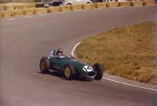 Graham Hill driving a Lotus Climax 16, Dutch Grand Prix, Zandvoort, Holland, 1959