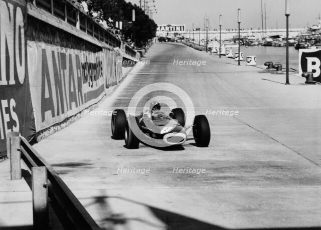 Graham Hill, Monaco Grand Prix, 1964. Artist: Unknown