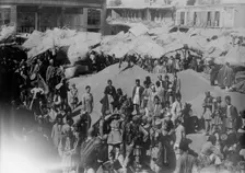 Grain Market, Ourmiah, Persia, 1911. Creator: Bain News Service