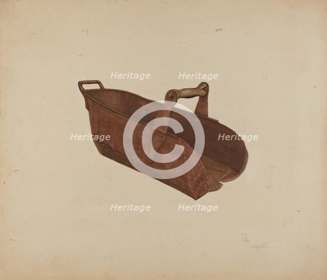 Grain Scoop, c. 1938. Creator: LeRoy Griffith.