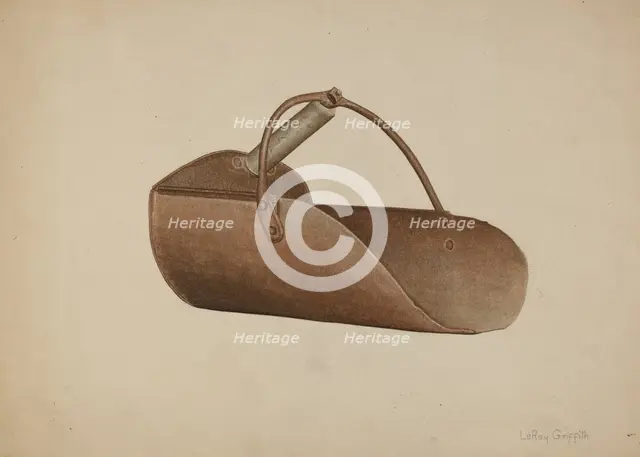 Grain Scoop, c. 1939. Creator: LeRoy Griffith.