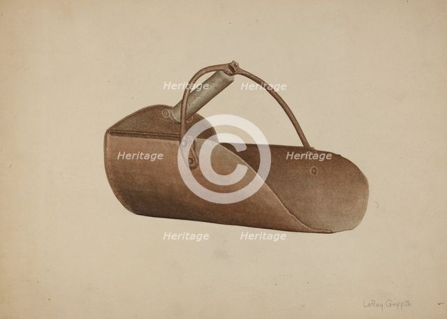 Grain Scoop, c. 1939. Creator: LeRoy Griffith.