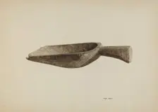 Grain Scoop, c. 1939. Creator: Mary Hansen