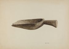 Grain Scoop, c. 1939. Creator: Mary Hansen
