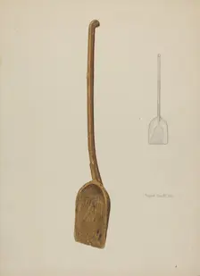 Grain Shovel, 1937. Creator: Eugene Bartz