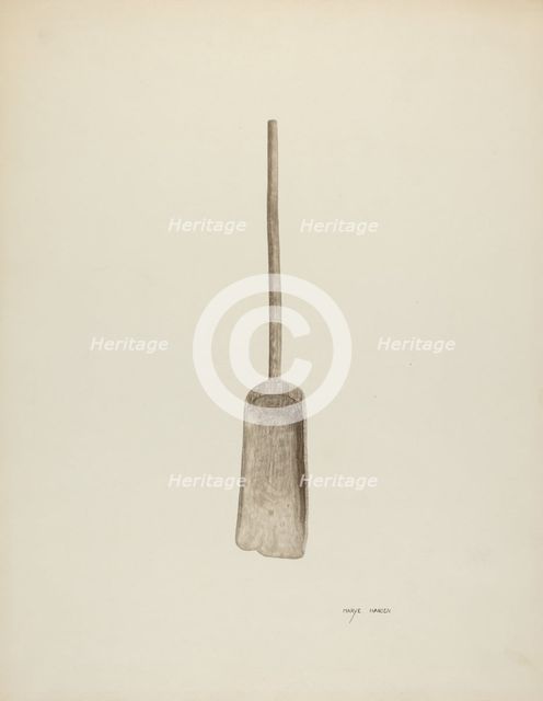 Grain Shovel, c. 1940. Creator: Mary Hansen.