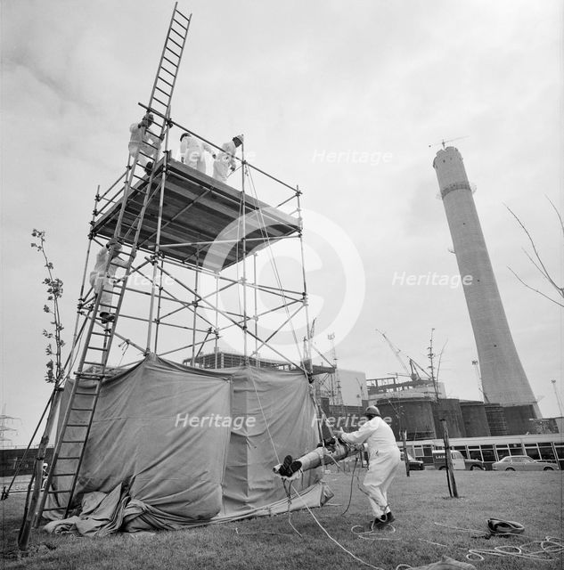 Grain Power Station, Grain, Isle of Grain, Medway, 12/05/1975. Creator: John Laing plc.