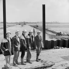 Grain Power Station, Grain, Isle of Grain, Medway, 18/10/1973. Creator: John Laing plc