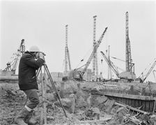 Grain Power Station, Grain, Isle of Grain, Medway, 25/10/1971. Creator: John Laing plc