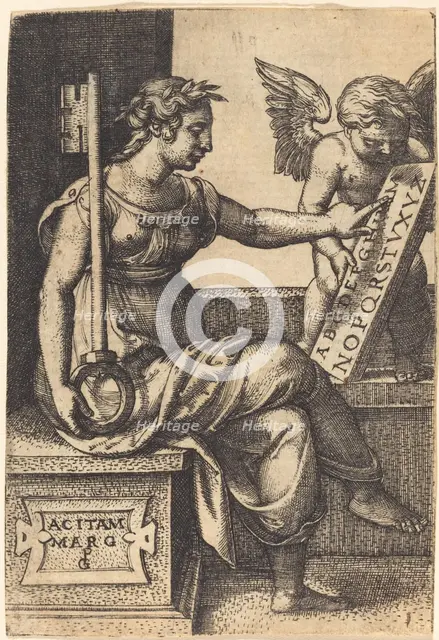 Grammar. Creator: Georg Pencz.