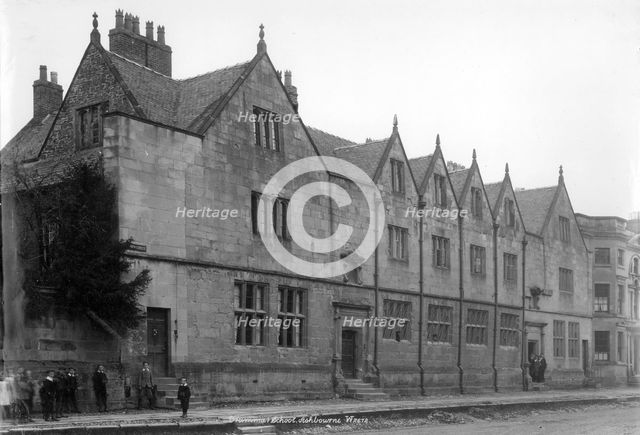 Grammar School, Church Street, Ashbourne, Derbyshire, 1890-1910. Artist: Unknown