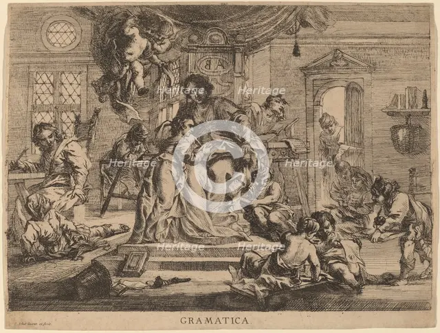 Grammatica. Creator: Cornelis Schut I.