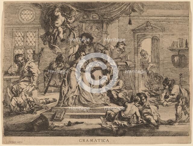 Grammatica. Creator: Cornelis Schut I.