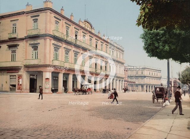 Gran Hotel Inglaterra, Habana, c1900. Creator: William H. Jackson.