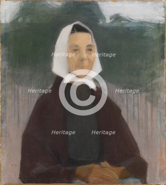 Granny, 1907. Creator: Schjerfbeck, Helene (1862-1946).
