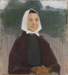Granny, 1907. Creator: Schjerfbeck, Helene (1862-1946)
