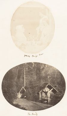 Granny, Thereza, Elinor; The Shanty, 1853-56. Creator: John Dillwyn Llewelyn