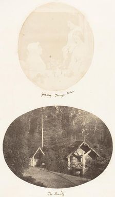 Granny, Thereza, Elinor; The Shanty, 1853-56. Creator: John Dillwyn Llewelyn