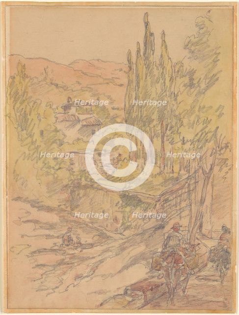 Granada, 1904-1909. Creator: Walter Shirlaw.