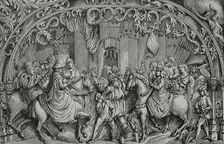 Granada War, (1482-1492): Surrender of the town of Montefrío, near Granada, 1486 (1877). Creator: Unknown