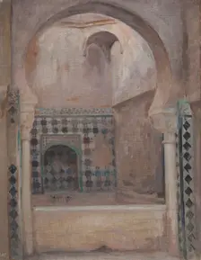 Granada (Alhambra), 1899. Creator: Jan Ciaglinski