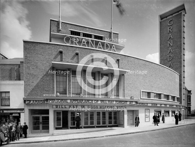Granada Cinema, Powis Street, Woolwich, Greenwich, London, 1937. Creator: Herbert Felton.