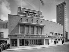 Granada Cinema, Powis Street, Woolwich, Greenwich, London, 1937. Creator: Herbert Felton