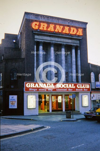 Granada Social Club, Castle Gates, Shrewsbury, Shropshire, 1973-1995. Creator: Norman Walley.
