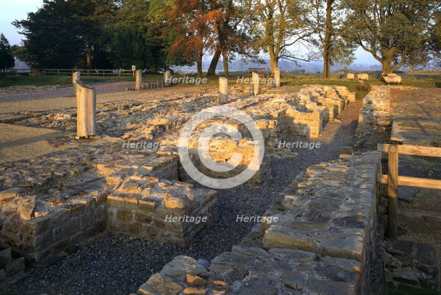 Granary at Birdoswald Fort, Cumbria, 1994. Artist: Paul Highnam
