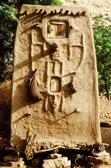 Granary, Pays Dogon, Mali, 1990. Creator: Amanda Waite