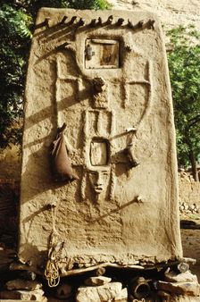 Granary, Pays Dogon, Mali, 1990. Creator: Amanda Waite