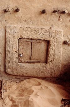 Granary, Pays Dogon, Mali, 1990. Creator: Amanda Waite