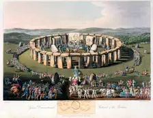 Grand Conventional Festival of the Britons 1815. Creator: Robert Havell