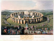 Grand Conventional Festival of the Britons 1815. Creator: Robert Havell