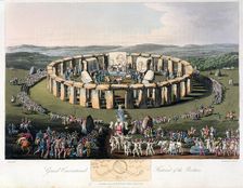 Grand Conventional Festival of the Britons 1815. Artist: Robert Havell