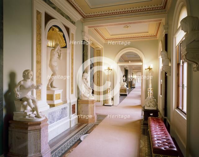 Grand Corridor, Osborne House, c1990-2010. Artist: Nigel Corrie.