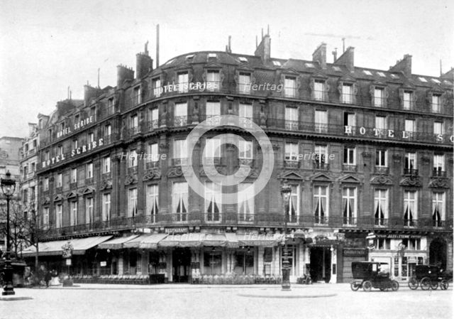 Grand Cafe, Paris, France, 1914.  Creator: Unknown.