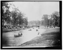 Grand Canal, Belle Isle, between 1880 and 1899. Creator: Unknown