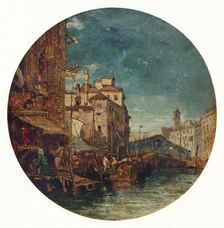 Grand Canal, Venice c1850. Artist: James Holland