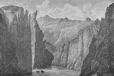 Grand Cañon 1883. Artist: G. Wyand