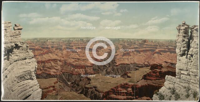 Grand Canyon of Arizona, c1907. Creator: William H. Jackson.