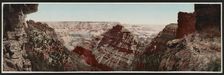 Grand Canyon of the Colorado, Arizona, c1898. Creator: William H. Jackson