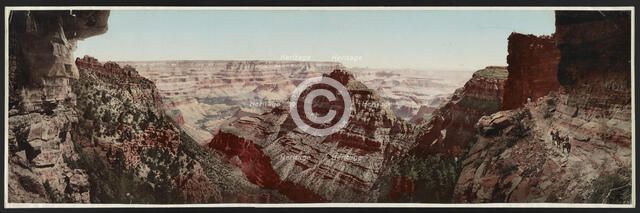 Grand Canyon of the Colorado, Arizona, c1898. Creator: William H. Jackson.