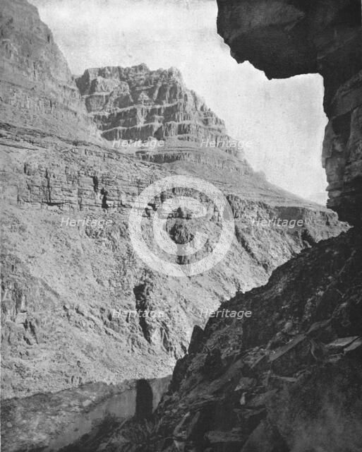 Grand Canyon of the Colorado, Arizona, USA, c1900.  Creator: Unknown.