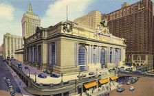 Grand Central Terminal, New York City, New York, USA, 1951
