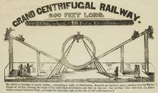Grand Centrifugal Railway, 1842. Creator: Unknown