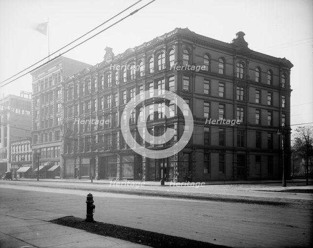 Grand Circus Building, Detroit, Mich., between 1905 and 1915. Creator: Unknown.