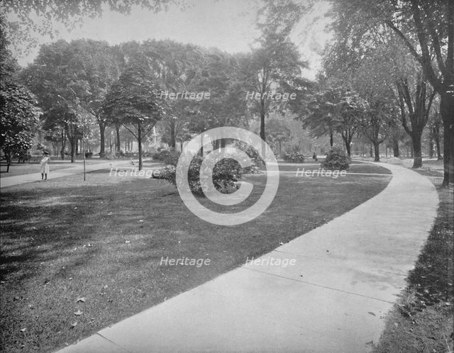 'Grand Circus Park, Detroit, Michigan', c1897. Creator: Unknown.